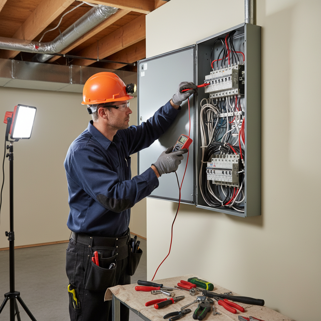 Electrical outlet troubleshooting.